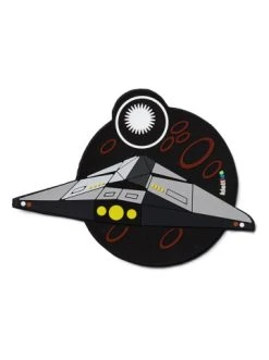 Am billigsten 😍 Kita & Schule Ergobag 3D-Rucksackdeko "Klettie Space" In Schwarz Günstig Kaufen ❤️