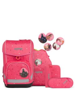 Angebote ???? Schulranzen & -tüten Ergobag Cubo Light - Schulranzen Set 5tlg. In Urlaub Auf Dem ReitBärhof Günstig Kaufen ????