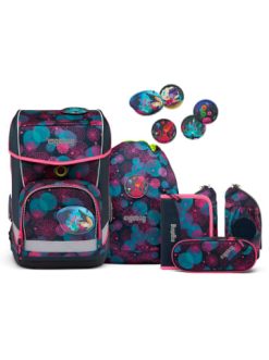Billig ✔️ Kita & Schule Ergobag Cubo Light Schulranzen-Set 6tlg. Inkl. Klettie-Set In Korallbär Günstig Kaufen ????
