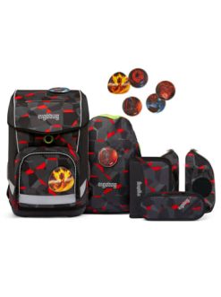 Schlussverkauf ???? Schulranzen & -tüten Ergobag Cubo Light Schulranzen-Set 6tlg. Inkl. Klettie-Set In Taekbärdo Günstig Kaufen ????