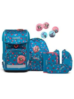 Am billigsten 😍 Schulranzen & -tüten Ergobag Cubo Light Schulranzen-Set 6tlg. Inkl. Klettie-Set In Voltibär Günstig Kaufen ❤️