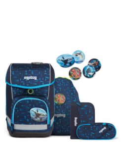 Bester Verkauf ???? Schulranzen & -tüten Ergobag Cubo "Lumi" - Schulranzen Set 5tlg. In TiefseetauchBär Günstig Kaufen ????