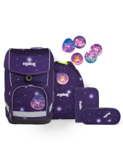 Angebote ???? Schulranzen & -tüten Ergobag Cubo Schulranzen-Set 5tlg. Inkl. Klettie-Set In Bärgasus Glow Günstig Kaufen ✨