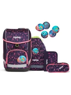 Angebote ⌛ Schulranzen & -tüten Ergobag Cubo Schulranzen-Set 5tlg. Inkl. Klettie-Set In Bärmuda Viereck Günstig Kaufen 🎉