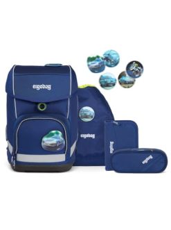 Coupon ???? Schulranzen & -tüten Ergobag Cubo Schulranzen-Set 5tlg. Inkl. Klettie-Set In Blaulichtbär Günstig Kaufen ❤️