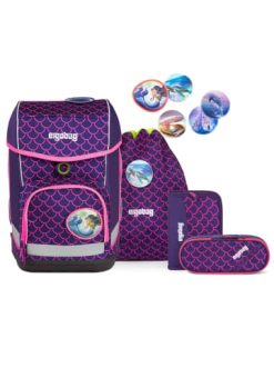 Bestpreis ???? Schulranzen & -tüten Ergobag Cubo Schulranzen-Set 5tlg. Inkl. Klettie-Set In Perlentauchbär Günstig Kaufen ????