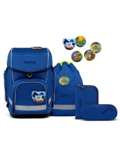 Blitzangebot ⌛ Schulranzen & -tüten Ergobag Cubo Schulranzen-Set 5tlg. Inkl. Klettie-Set In Waldmonstbär Günstig Kaufen ????