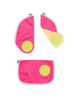 Bestes Angebot ⌛ Schulranzen & -tüten Ergobag Cubo Seitentaschen-Zipset Pink, 3-tlg. Günstig Kaufen ????