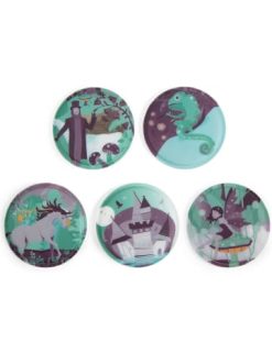 Auslauf ???? Schulranzen & -tüten Ergobag Klettie-Set Märchen & Zauber, 5-tlg. Günstig Kaufen ????