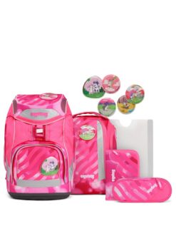 Billig ⭐ Schulranzen & -tüten Ergobag Pack "Neo Edition" - Schulrucksack Set 6tlg. In KuntBärbuntes Einhorn Günstig Kaufen ❤️