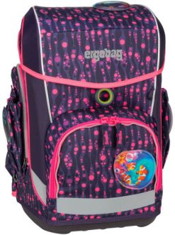 Rabatt ???? Schulranzen & -tüten Ergobag Schulranzen Cubo Light Set LUMI In Bärmuda Viereck Günstig Kaufen ????