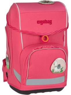 Bester Verkauf ❤️ Schulranzen & -tüten Ergobag Schulranzen Cubo Set ECO Hero Edition In Lamas In Bärjamas Günstig Kaufen ????
