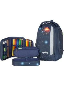Bestpreis 👏 Schulranzen & -tüten Ergobag Schulranzen Pack Set 4.0 Galaxy Glow In KoBärnikus Glow Günstig Kaufen ❤️ -Ergobag Shop ergobag schulranzen pack set 4 0 galaxy glow in kobarnikus glow 1