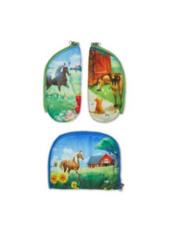 Rabatt ✔️ Schulranzen & -tüten Ergobag Seitentaschen-Zipset Pferd, 3-tlg. Günstig Kaufen ????