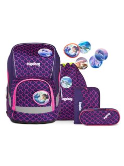 Besorgen ???? Schulranzen & -tüten Ergobag Wide Schulranzen-Set 5tlg. Inkl. Klettie-Set In Perlentauchbär Günstig Kaufen ????