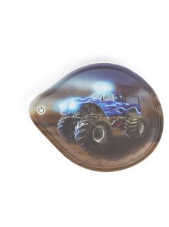 Ergobag Shop -Ergobag Shop ergobag zubehor klettie led blinkie in monstertruck 1