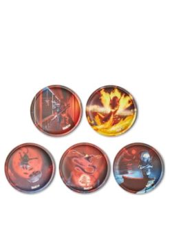 Beste Bewertungen von ???? Weiteres Büro- & Schulzubehör Ergobag Zubehör Klettie - Set 5 Tlg. Matt In Feuerdrache Günstig Kaufen ????