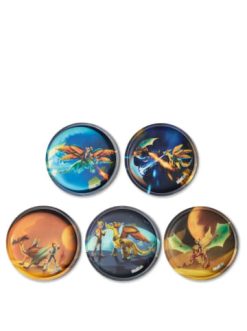 Top 10 ???? Weiteres Büro- & Schulzubehör Ergobag Zubehör Klettie - Set 5 Tlg. Matt In Flugdrache Günstig Kaufen ????