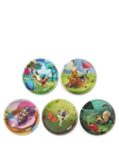 Billig ???? Weiteres Büro- & Schulzubehör Ergobag Zubehör Klettie - Set 5 Tlg. Matt In Katzenbabies Günstig Kaufen ????