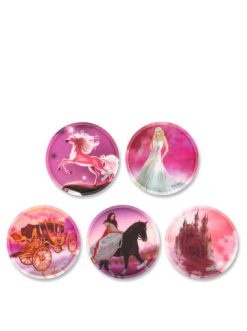 Aktion ???? Weiteres Büro- & Schulzubehör Ergobag Zubehör Klettie - Set 5 Tlg. Matt In Prinzessin Günstig Kaufen ????