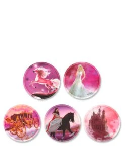 Aktion 🤩 Weiteres Büro- & Schulzubehör Ergobag Zubehör Klettie - Set 5 Tlg. Matt In Prinzessin Günstig Kaufen 🔔