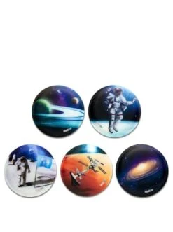 Am billigsten 🔥 Weiteres Büro- & Schulzubehör Ergobag Zubehör Klettie - Set 5 Tlg. Matt In Universum Günstig Kaufen 🤩