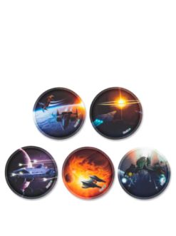 Brandneu ???? Weiteres Büro- & Schulzubehör Ergobag Zubehör Klettie - Set 5 Tlg. Matt In Weltall Günstig Kaufen ⌛