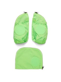 Budget ???? Weiteres Büro- & Schulzubehör Ergobag Zubehör Pack/Cubo/Cubo Light/Wide Fluo - Seitentaschen Zip-Set 3tlg. In Grün Günstig Kaufen ✨